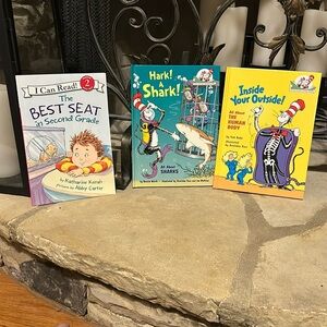 Set of Three Picture Books Dr. Seuss Books and The Best Seat in Second Grade